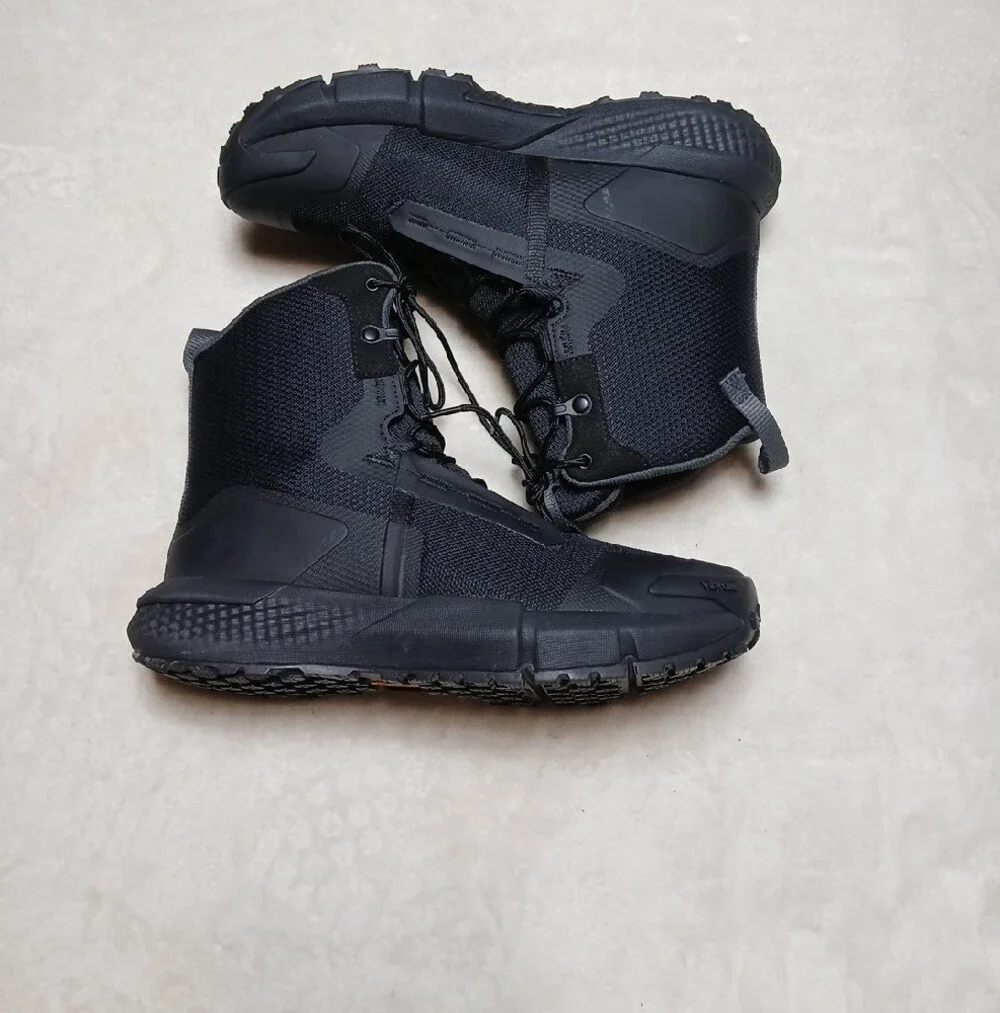 Under Armour Valsetz Men's Black Tactical Boots High-Top Sie 8 MENS